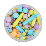 Sprinks Pastel Pop Bubble & Bounce Sprinkles 75g (Pink, Yellow, Green, Orange, Purple)