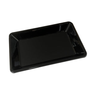 FE85 Plastic PET Food Tray Black 200x125x26mm 250/Pack