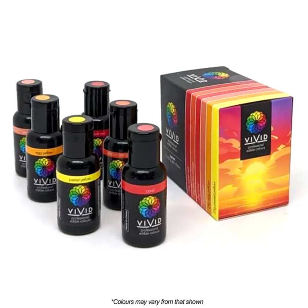 Vivid Sunset 6 Pack Gel Colours 6 x 21g | BB 10/23